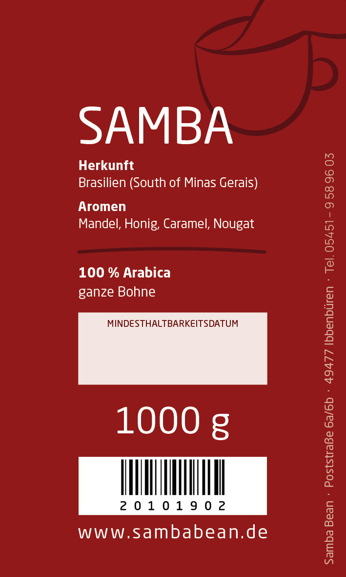 Samba 100 % Arabica