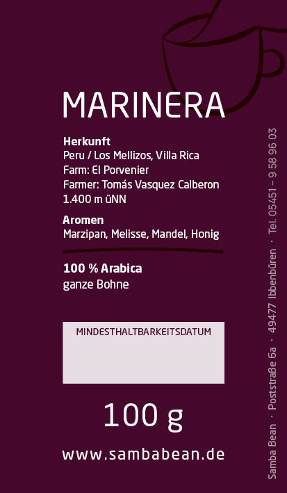 Marinera 100 % Arabica