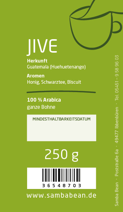 Jive 100% Arabica
