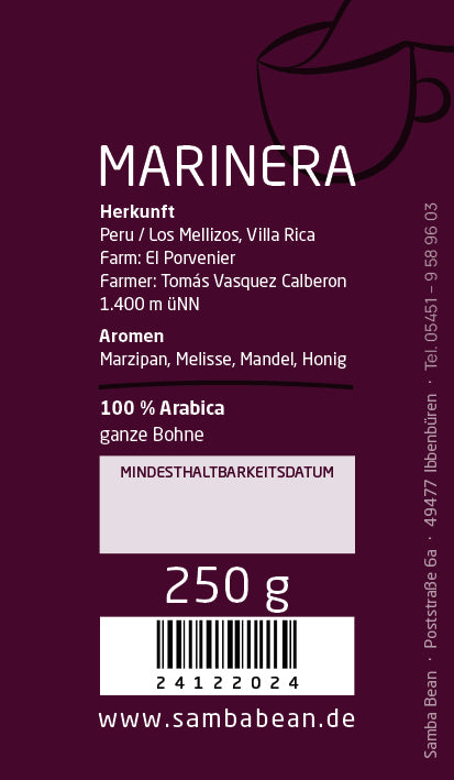 Marinera 100 % Arabica