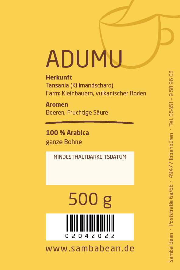 Adumu 100 % Arabica
