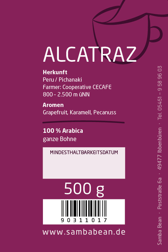 Alcatraz 100 % Arabica