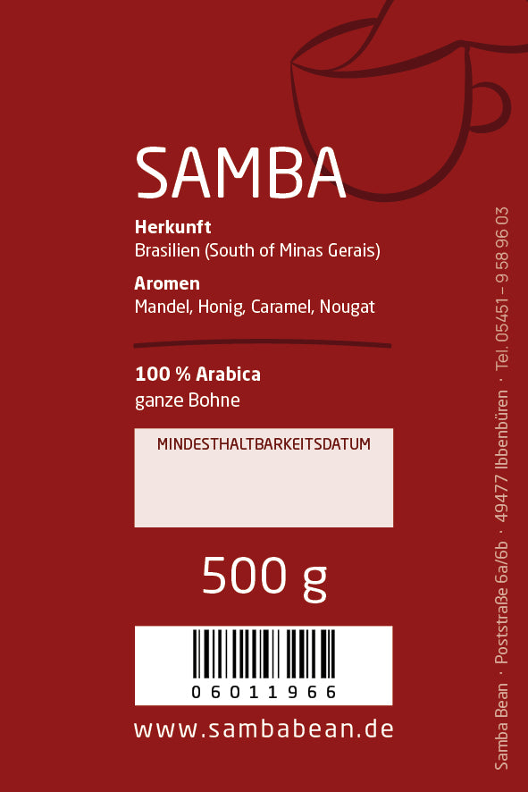 Samba 100 % Arabica